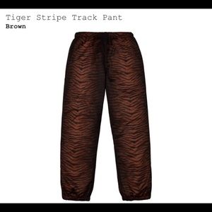 Supreme Brown zebra Track Pants (Med)